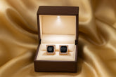 Zircon Fancy Studs-184 (Black)
